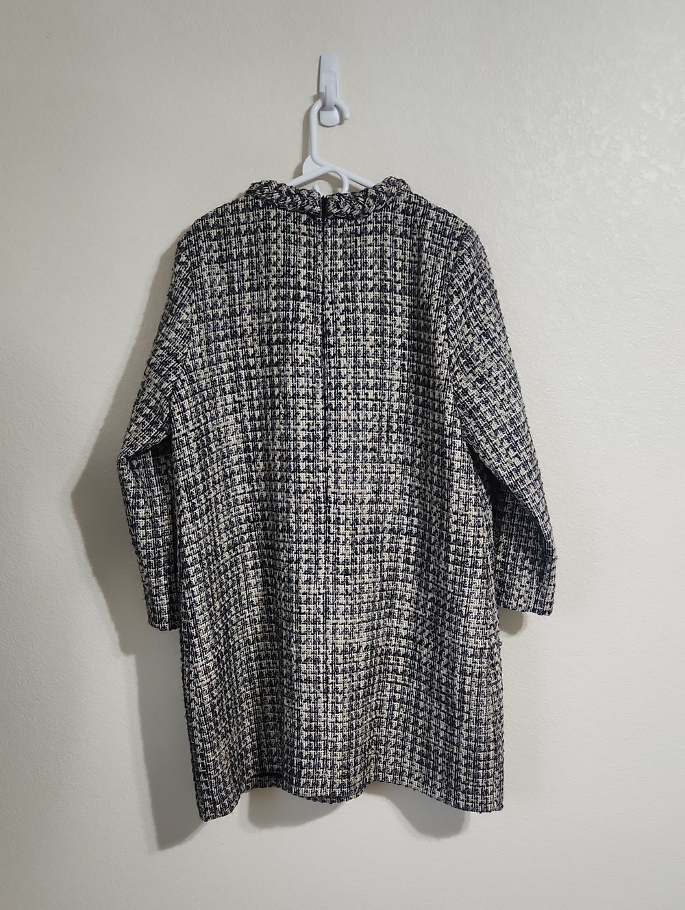 Tuckernuck Smoke and Mirrors Tweed Jackie Dress Long Sleeve Size XXXL - Picture 8 of 13